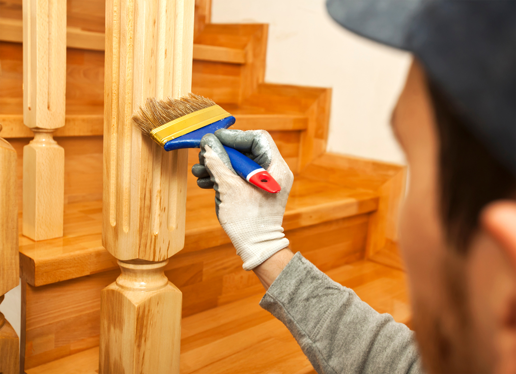 rénovation d’escalier en bois