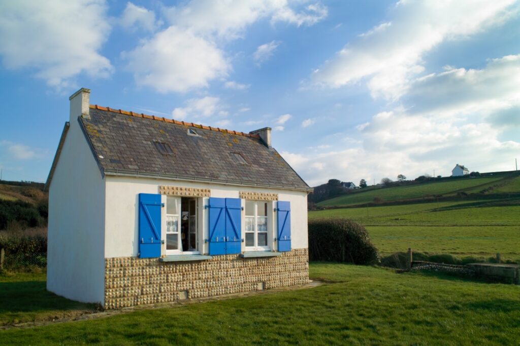 Une maison bretonne de pêcheur 