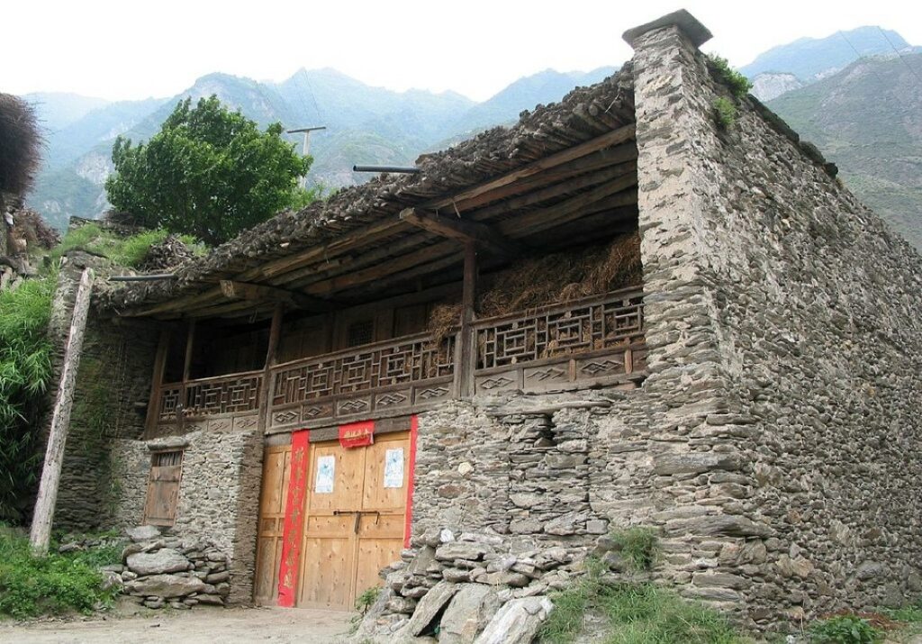 Une maison chinoise Qiang