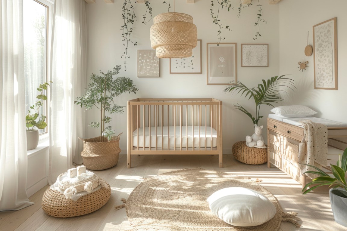 chambre de bébé sécurisée